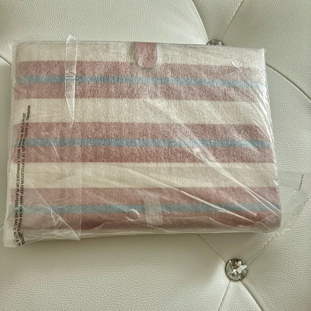 NEW Coach Coated Canvas Chalk Multi Stripe Notebook Journal Diary Agenda - Picture 4 of 15